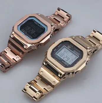 

DW-5035 316L Stainless Steel Strengthen Watch Bezel and Watch Band for Replacement