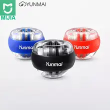 Xiaomi Mijia Yunmai – entraîneur de poignet Anti stress, boule gyroscopique à LED, Spinner essentiel pour lavant bras 