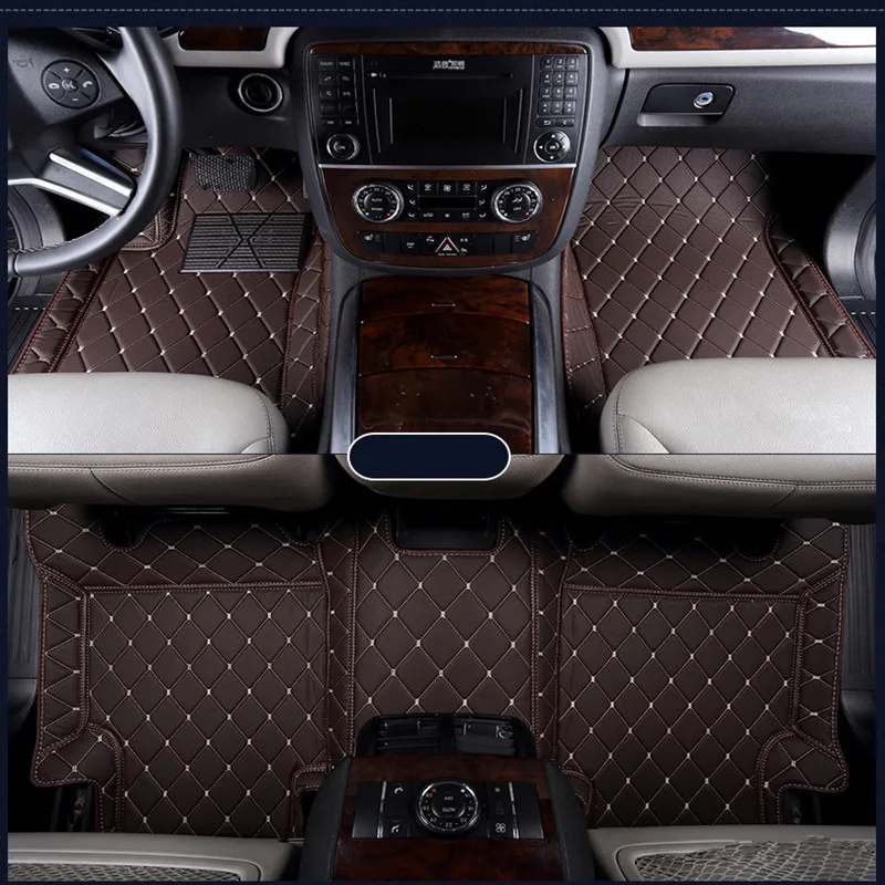 Высоко Качественные ковры! Специальные автомобильные коврики для Mercedes Benz R Class 6 7 мест W251-2006 Нескользящие водонепроницаемые коврики для автомобиля