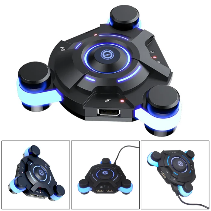Bluetooth игровая клавиатура мышь конвертер игровой адаптер для IOS Android системы DU55