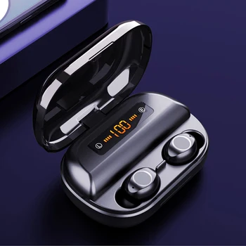 

Original V12 Wireless TWS Bluetooth5.0 Earphone HiFi IPX7 Waterproof Earbuds Touch Control Headset for Sports Game