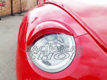 

PAINTED EYELID EYEBROW EYELIDS EYEBROW 1PAIR for VW BEETLE 1999-2010 V056EF