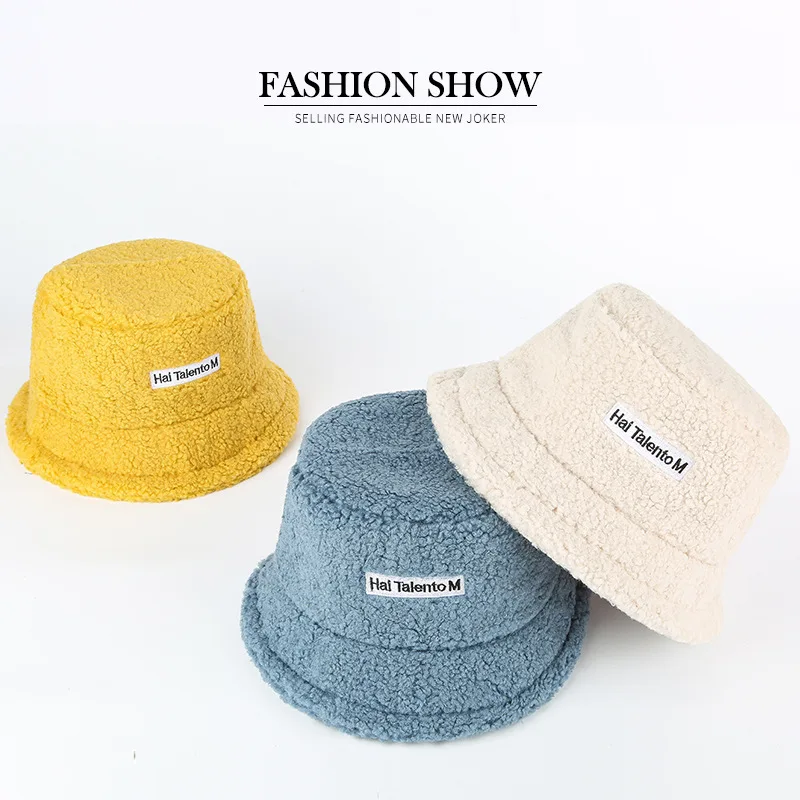 

Online Celebrity-Hat Women's Autumn And Winter Korean-style Fashion Berber Fleece Japanese-style Versatile Suitable Winter Bucke
