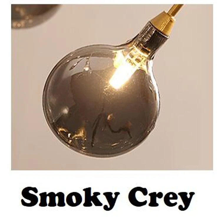 Smoke Grey Petal Современный подвесной светильник светодиодный Светлячок ветка дерево декоративный подвесной светильник потолочный светильник подвесной светильник G4 лампы в комплекте - Цвет корпуса: Smoke Grey Petal