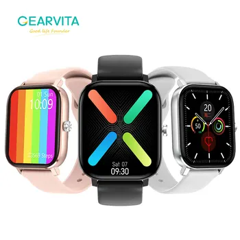 

Gearvita DT36 Smart Watch Bluetooth Call 1.75 inch 420*485 FHD Heart Rate Monitor Tracker Fitness Sport women VS DTX Smartwatch