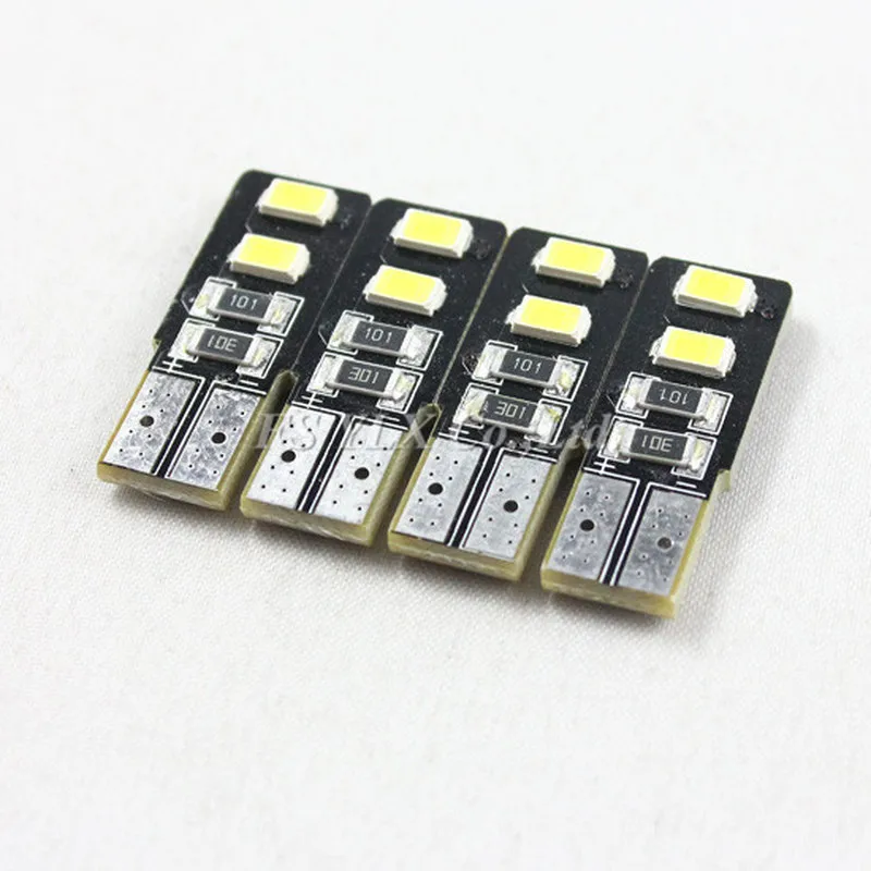 Светодиодная лампа с боковым клином 4SMD 5630 W5W T10 CANBUS 194 168 W5W|car interior light dome|interior car ledcar