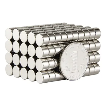 

50pcs 8x5 mm Strong Round Cylinder Magnets 8x5 mm Rare Earth Neodymium N35 Permanent Magnet Powerful Magnet Round Magnet 8*5mm