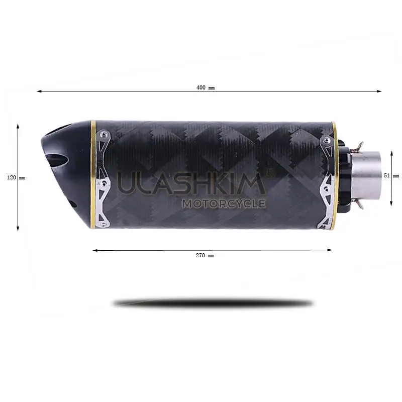 YZF R25 R3 MT-03 MT03 полная выхлопная система мотоцикла средняя Соединительная труба глушителя слипоны для Yamaha R25 R3 MT03