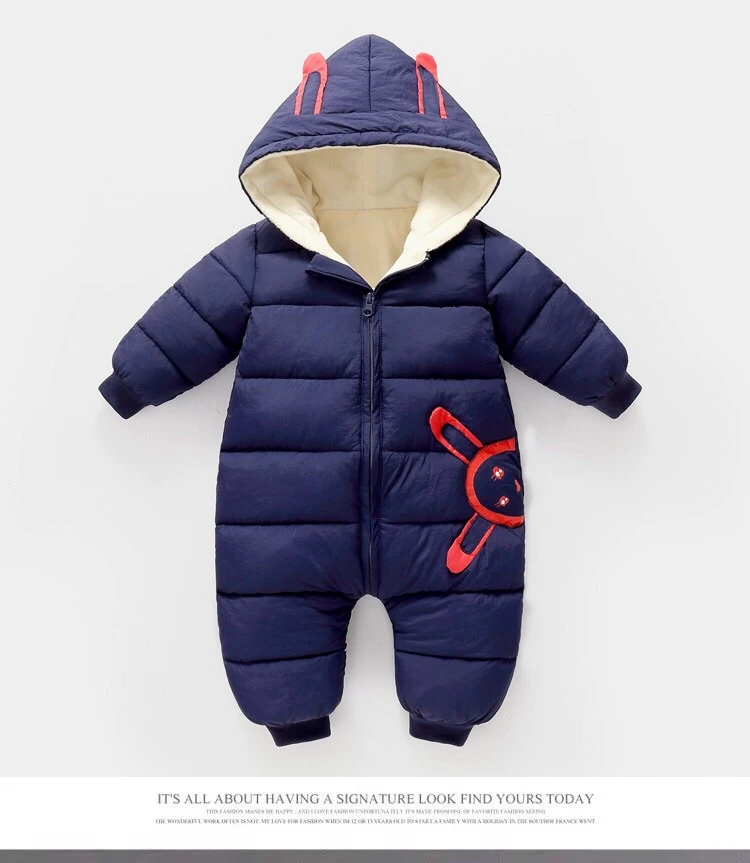 Bebe Menino Roupas Da Menina Novo Nascido Inverno Com Capuz Macacao Grosso Algodao Outfit Macacao Recem Nascido Criancas Traje Da Crianca Roupa Para Neve Aliexpress