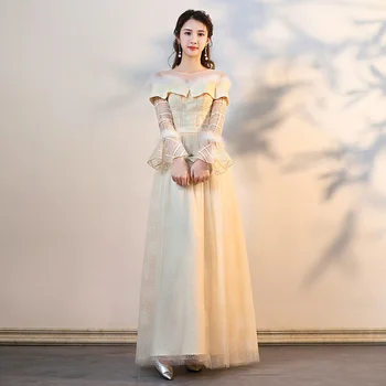 

J019 vestido de festa de casamento wedding party dress evening festa di nozze invitada mujer party dress wedding guest fiesta