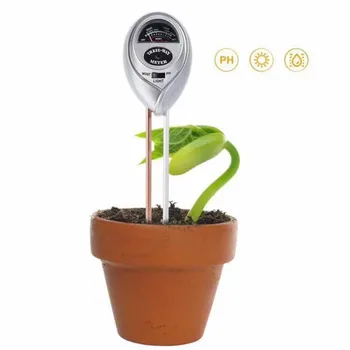 

1 Pcs 3 in 1 Soil Tester Water Moisture Light PH Test Meter for Garden Plant Seeding DC112