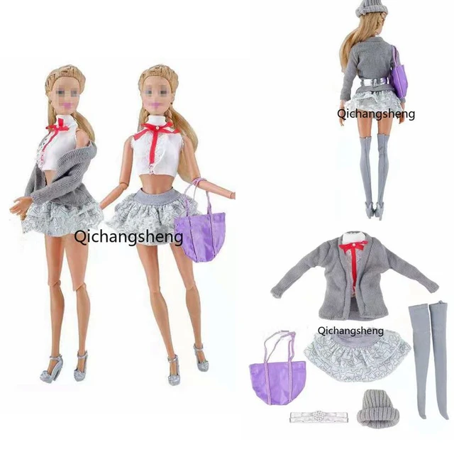 Camiseta Sem Mangas Curta Para Boneca Barbie, Roupas De Boneca Fashion,  Acessórios Para Boneca Para Casa De Barbie 1/6, Brinquedo Infantil -  Bonecas - AliExpress