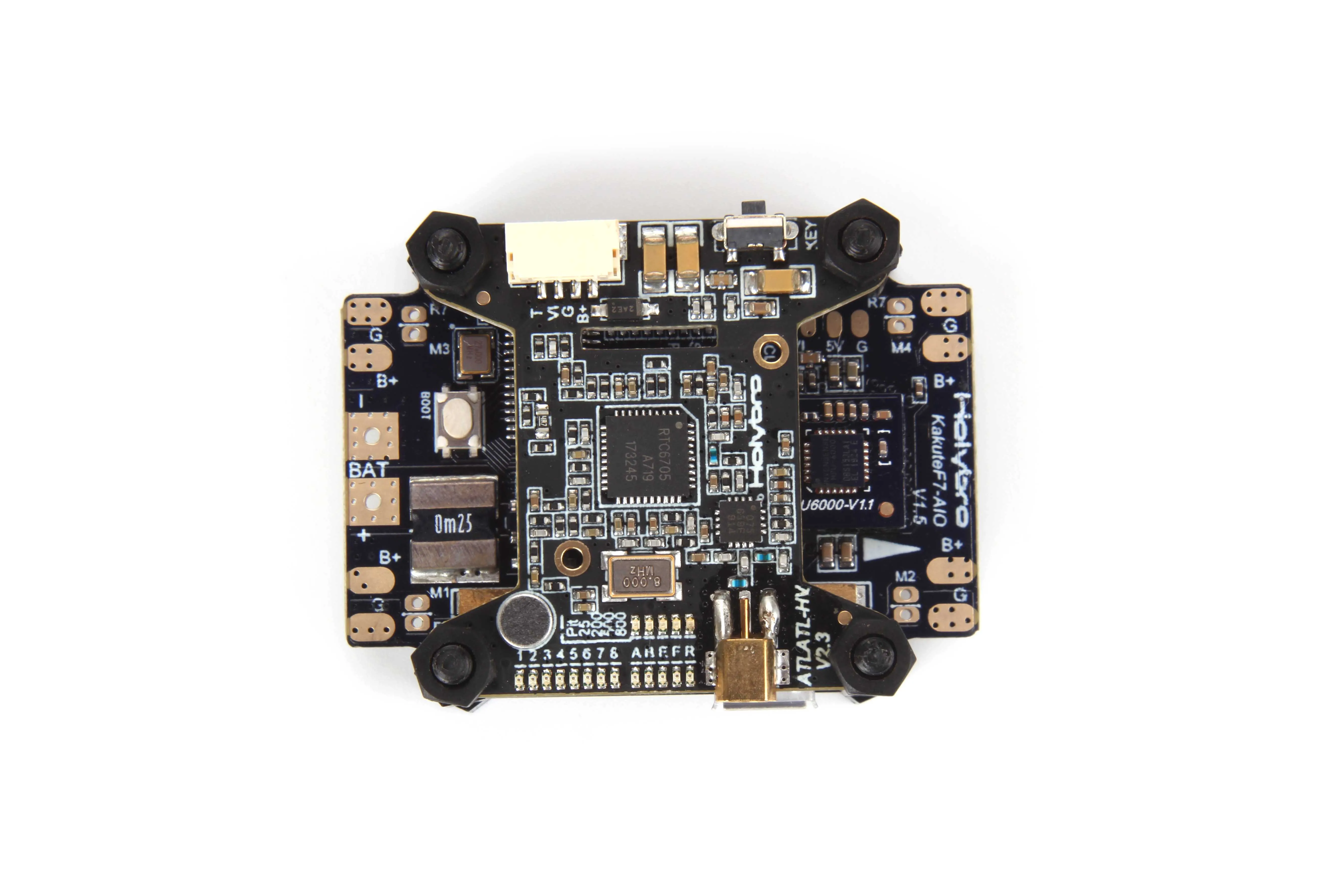 Holybro Kakute F7 AIO V1.5 Контроллер полета OSD PDB+ Atlatl HV V2 5,8G FPV передатчик для радиоуправляемого дрона