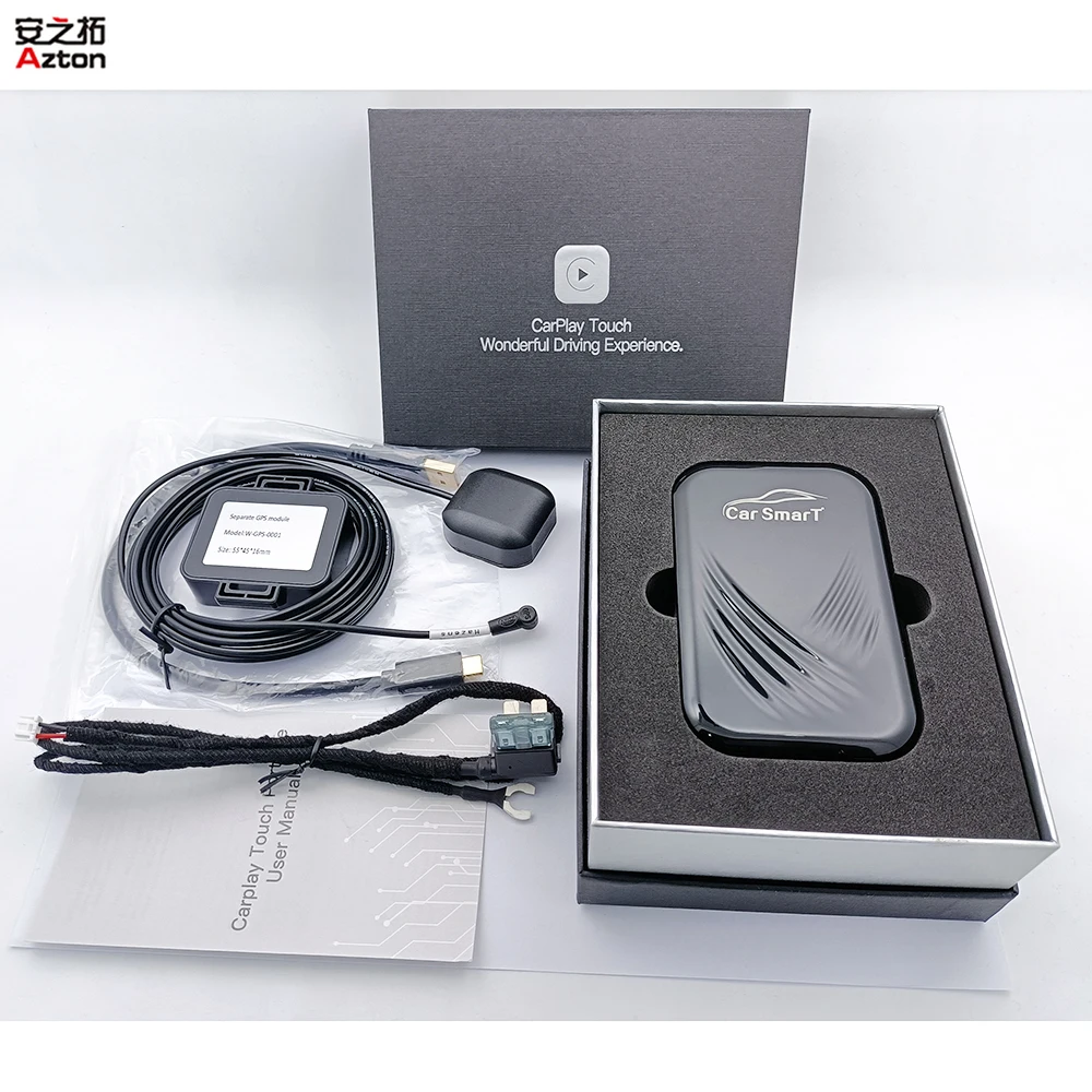 New 4+32GB CarPlay AI Box Android USB Dongle Universal For VW Mercedes AUDI Porsche Volvo Hyundai KIA Mazda Peugeot Video Player