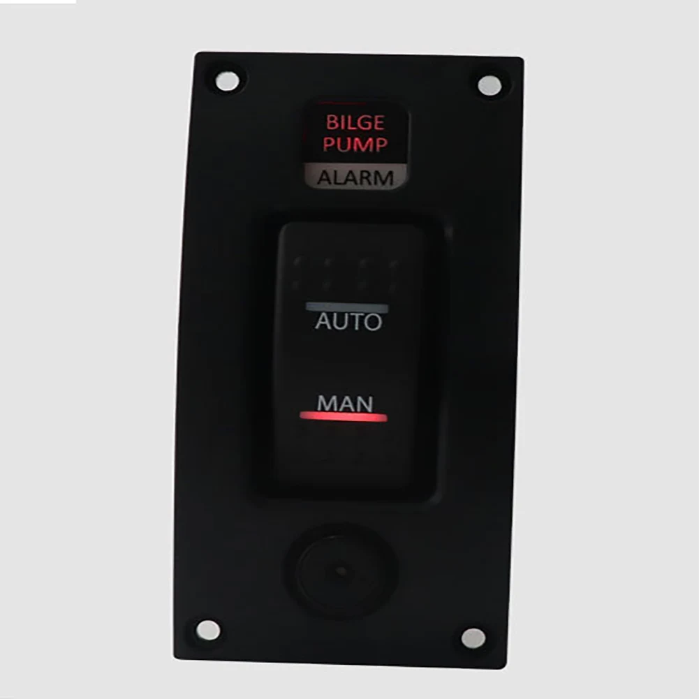 12 V-24 V защитный палубные корабль Водонепроницаемый переключатель Панель прочный откачивающий насос 85db часть с сигнализацией, хорошее качество, профессиональная низкий Давление