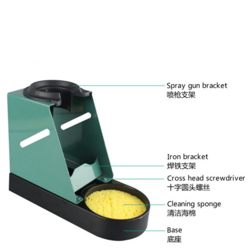 Original DES Hot Air Gun Soldering Station Bracket Holder Multifunctional Shelf Stand Magnet Controller Solder Iron Receptacle