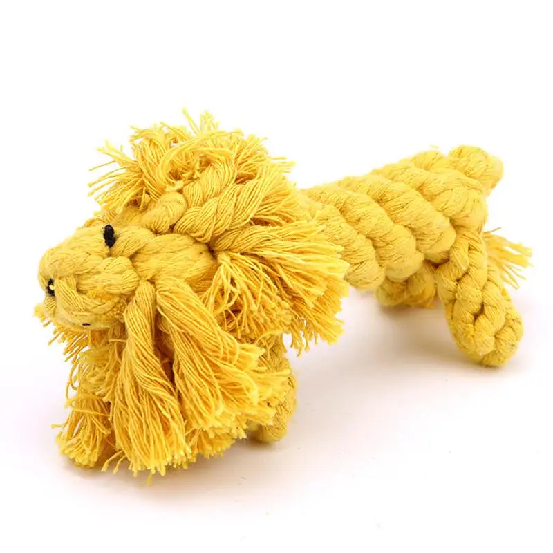 03 Random Color Животное Форма прочный хлопок собака игрушки-Жвачки игрушка собака щенок игрушки для животных игрушки для собак маленьких собачьи продукты Домашние животные Petshop является самой популярной игрушки - Цвет: 03 Random Color