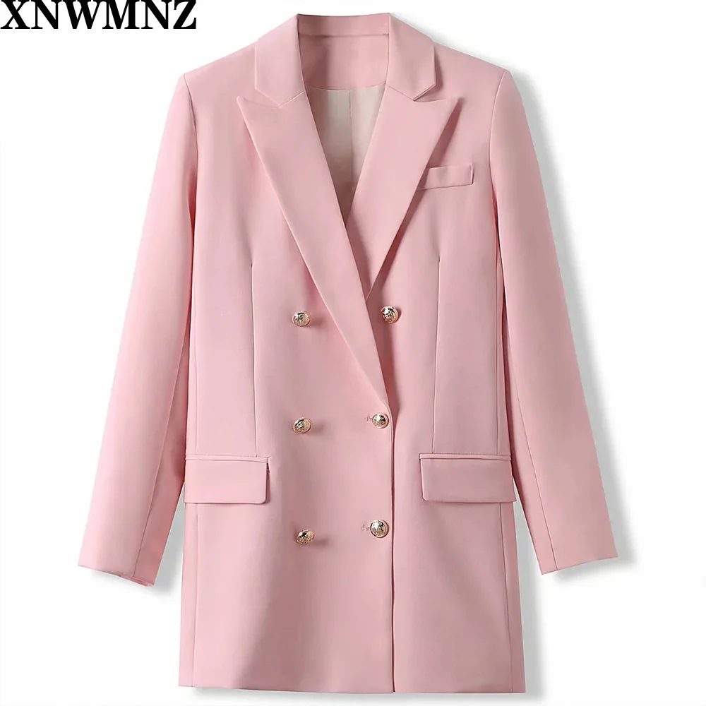

HIGH QUALITY 2020 white blazer for women summer blazer double breasted jackets ladies formal suit jackets za 2020 women