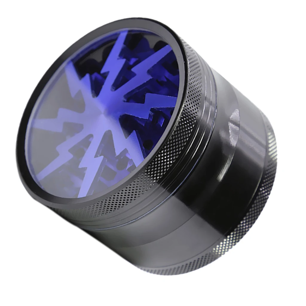 Metal Tobacco Grinder 63mm Diameter Weed Crusher Alloy Herb Grinder-Premium Aluminum