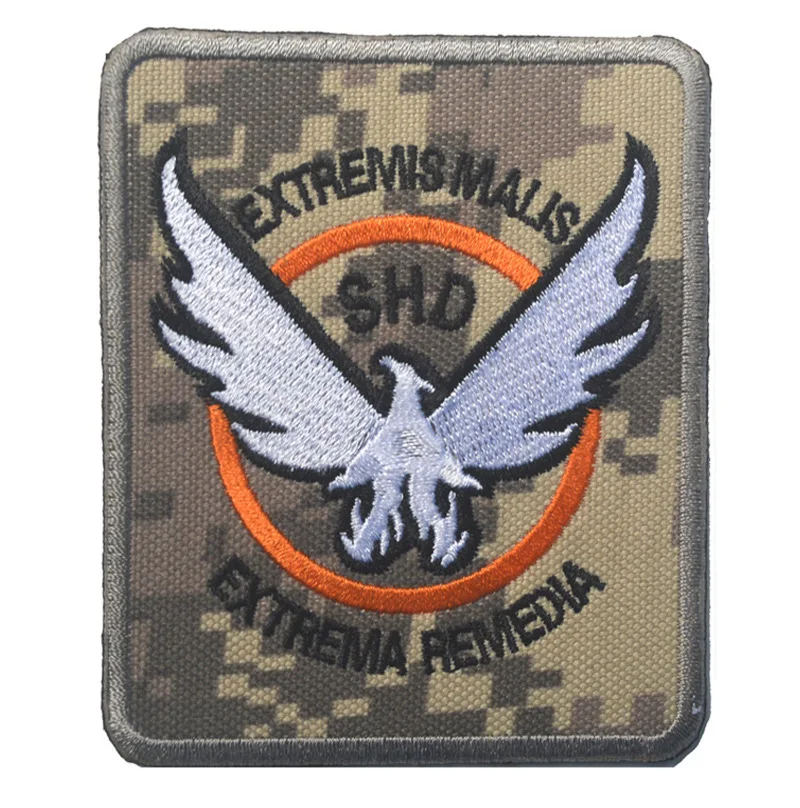 The Whole Territory Blockade Related Products Army Fans Camouflage Chapter the Division Embroidered Armband Velcro Backpack Stic
