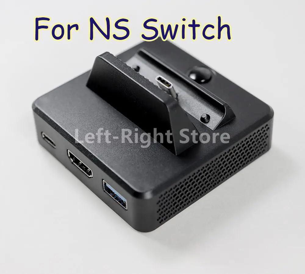 20PCS Dobe USB 3.0 NS 스위치 용 휴대용 tv베이스 HDMI-TV 비디오 어댑터 변환 유형-C 충전기 스탠드와 호환 가능