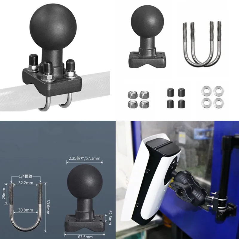 do adaptador da bola-cabeça do braço dobro