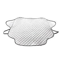 Car Windshield Snow Cover, 147 x 116 cm Frostguard Windshield Cover, Windshield Snow Ice Cover with 3 Layers Protection and Uniq