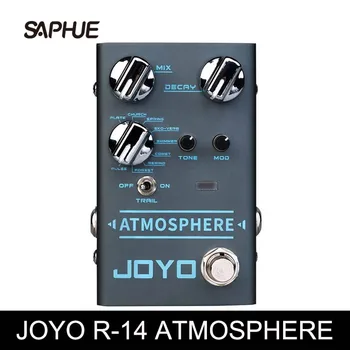 

JOYO R-14 Atmospheres- Reverb Pedal, Multi-mode with 9 Effects, Guitar Multi Effect for Electric Guitar, Multi-pedal
