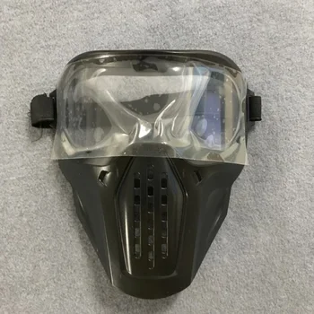 

Plastic Battling Water Gun Protection Face Mask For Kid Game Durable Toy Outdoor Rival Fighting Wear Glasses Unisex Pricision