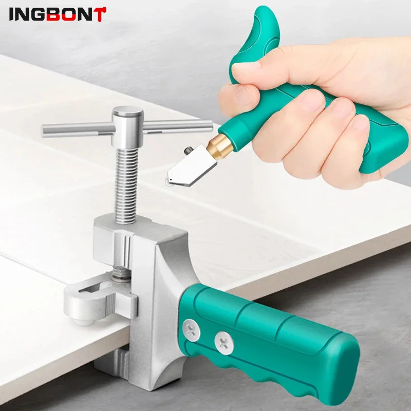 INGBONT 2021 High-Strength Glass Cutter Tile Handheld Multi-Function Portable Opener Home Tile Cutter Diamond Cutting Hand Tools multi glass ceramic tile cutter with knife wheel diamond roller glass cutter cutting machine opener breaker cutter divider tool