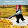 WORKPRO 20V 4.0Ah Battery Cordless Leaf Blower, Powered Blower Sweeper for Lawn Care Yard Cleaning, Quick Charger Included 6