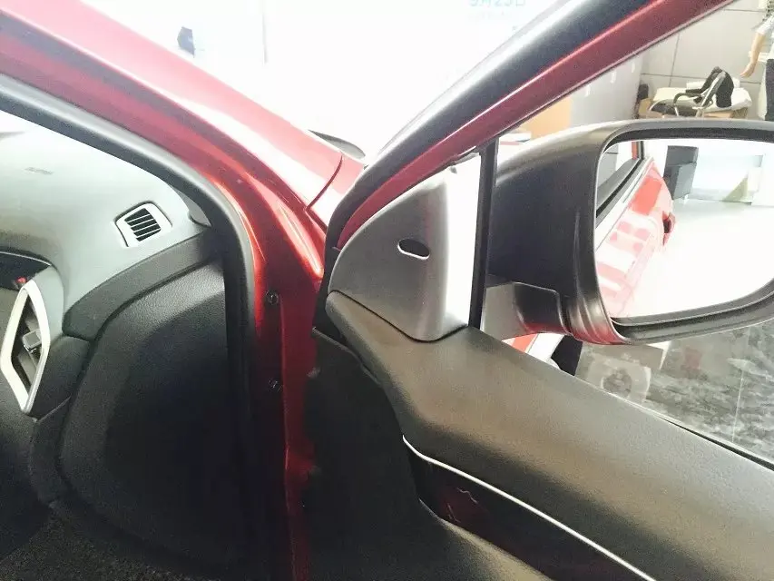 Для Nissan Qashqai 2016 2 шт. ABS хромированный Высокочастотный динамик декоративная крышка
