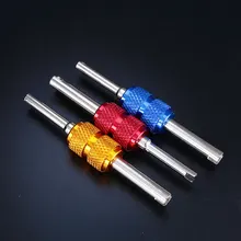 Автомобиль сердцевина клапана шины набор для установки инструмента снятия алюминиевого сплава двойное восстановление установка инструмент