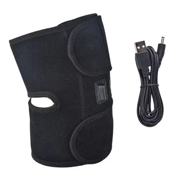 

Electric Heated Knee Pad Warm Therapy Leg Belt Brace Wrap Arthritis Pain Relief