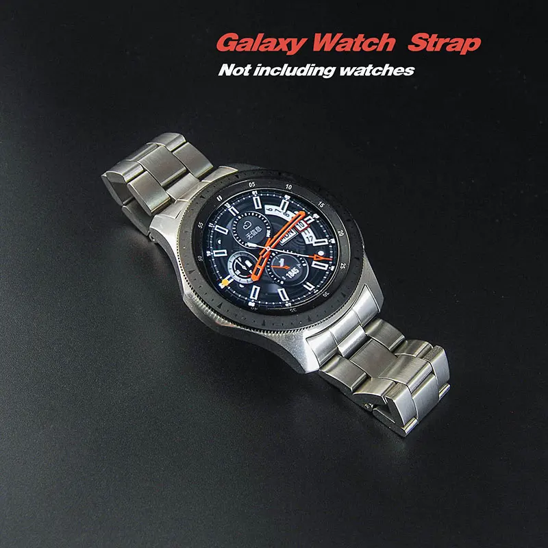 Ремешок из нержавеющей стали для samsung watch 22 мм сменный Браслет Galaxy 46 SM-R800 Gear S3 |