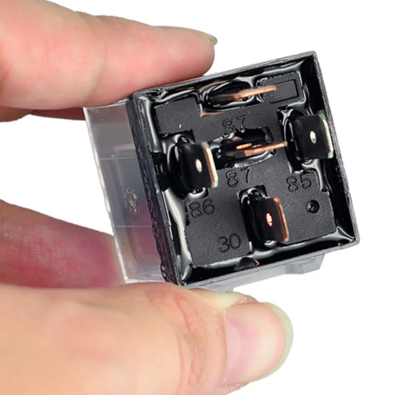 5 шт. автомобильные реле 12 В 80A 5pin SPDT 80 AMP контактный прозрачный корпус