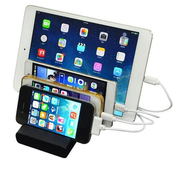 

Professional 4-Port USB Hub Charging Dock Station Charger Stand Organizer For Tablet & Mobile Phone Fast Charging