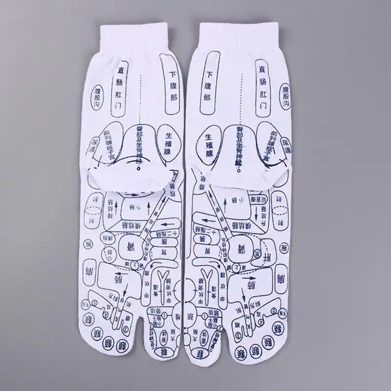 人ペディキュア足穴ソックスフィギュア初心者足ツボマッサージ足マッサージ足ポイントソックス 足ケアツール Aliexpress
