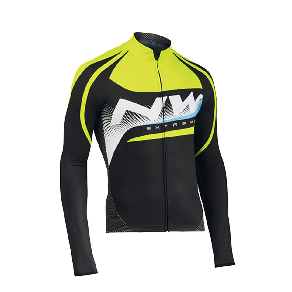 NW костюм Велоспорт Джерси мужские про команды одежда с длинными рукавами горный велосипед для велосипедного спорта Одежда для велоспорта ropa hombre - Цвет: 15