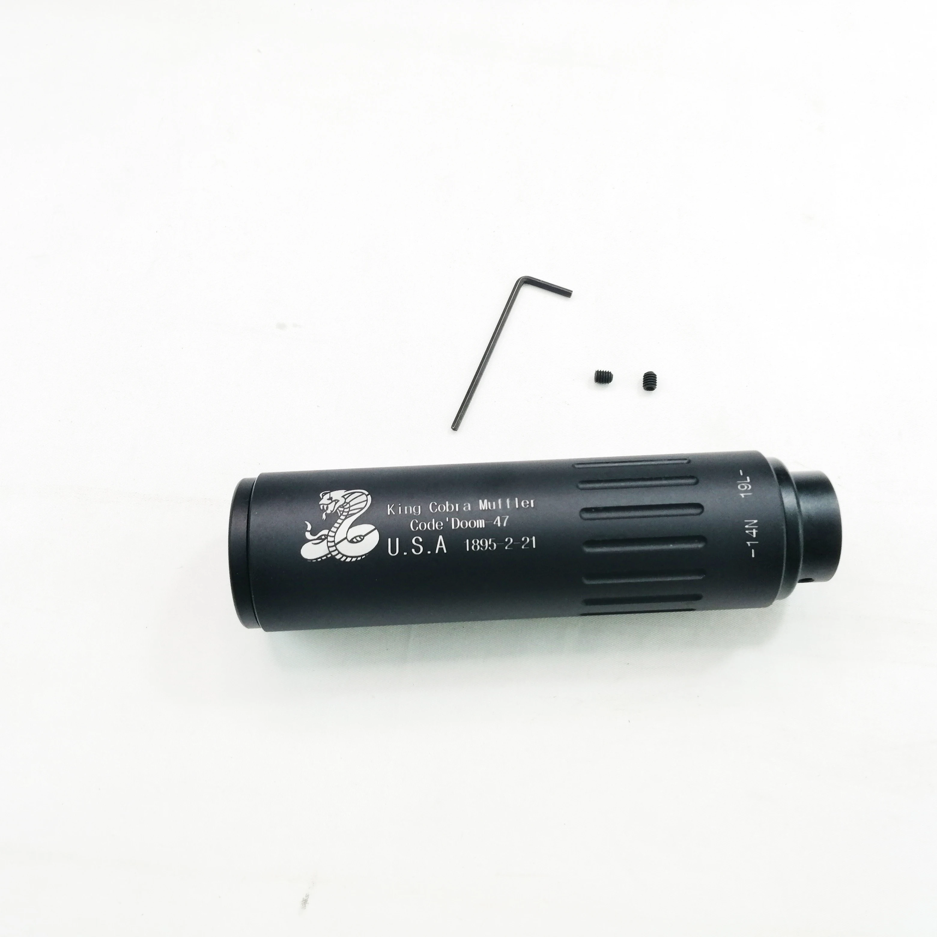 Water Bullet Gun Upgrade Material Outer Tube 19 Concave Convex Can Be Added Topspin 14 reverse Teeth Muffler FIre Hat M74 | Спорт и