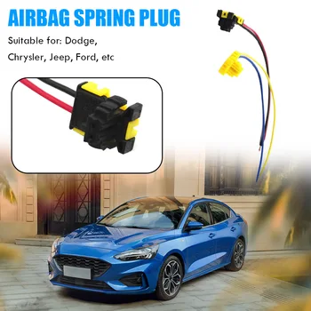 

Small Airbag Clockspring Plug Steering Wheel Connector Clock Spring Wire Elements Personal Car Part Ornaments for Ford