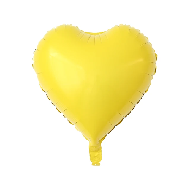 50pcs 18inch Star Heart Aluminum Balloons Inflatable Helium Balloon Birthday Party Decorations Kids Wedding Engagement  Globos as picture