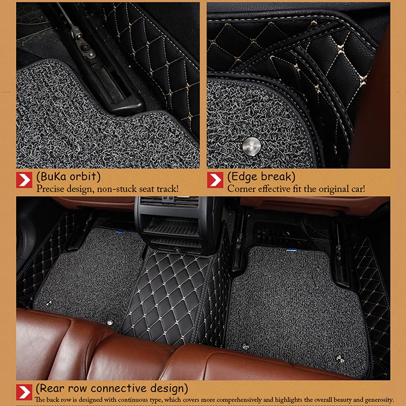 For Hyundai Tucson Car Floor Mats Carpets Auto Interior Accessories Styling Decorative Parts Covers