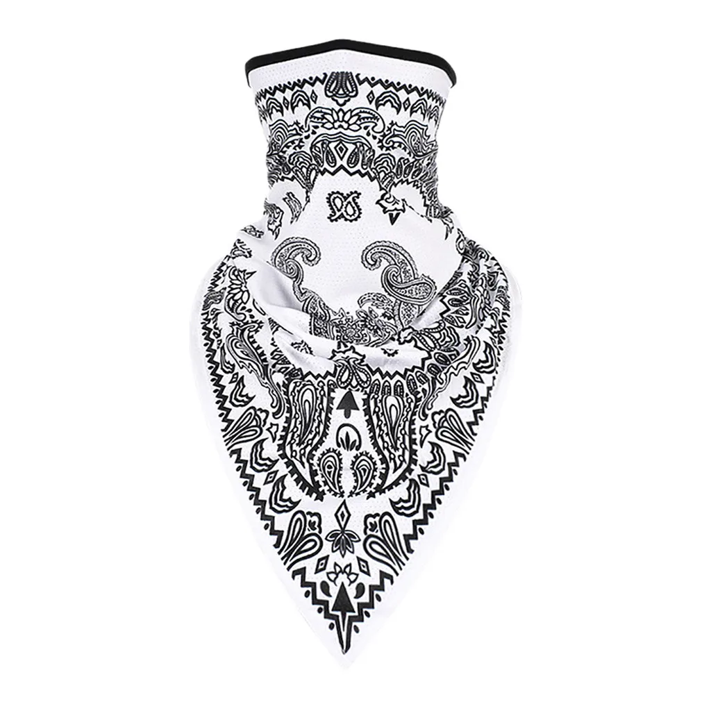 sliver Маска для велоспорта, модная пара, бесшовная, камуфляжная, для верховой езды, ветрозащитная, солнцезащитная, камуфляжная, анти-УФ, для бега, тренировочная маска для лица - Цвет: sliver