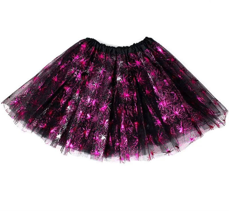 2020 юбка для выступлений с изображением паука костюм девочек юбка-пачка