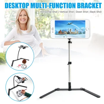 

Cell Phone Holder Smartphone Bracket Mount for Online Class Live Vlog Tool GK99