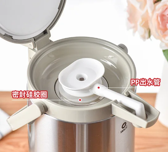 Air pressure type large capacity pressing household heat preservation kettle J03