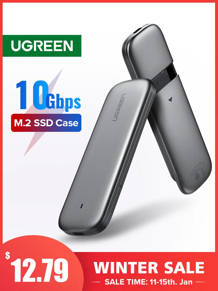 Корпус для SSD накопителя Ugreen M2|Корпус жесткого диска| |