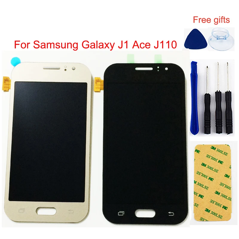 ЖК-дисплей для Samsung Galaxy J1 Ace ЖК-экран J110 SM- J110F J110H J110M J110FM + сенсорный экран в сборе |