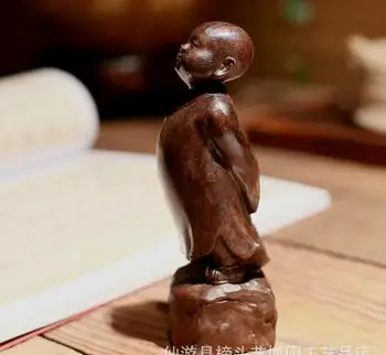 

Natural incense Kiko Sami handgrip hand carved monk with small quiet handicrafts